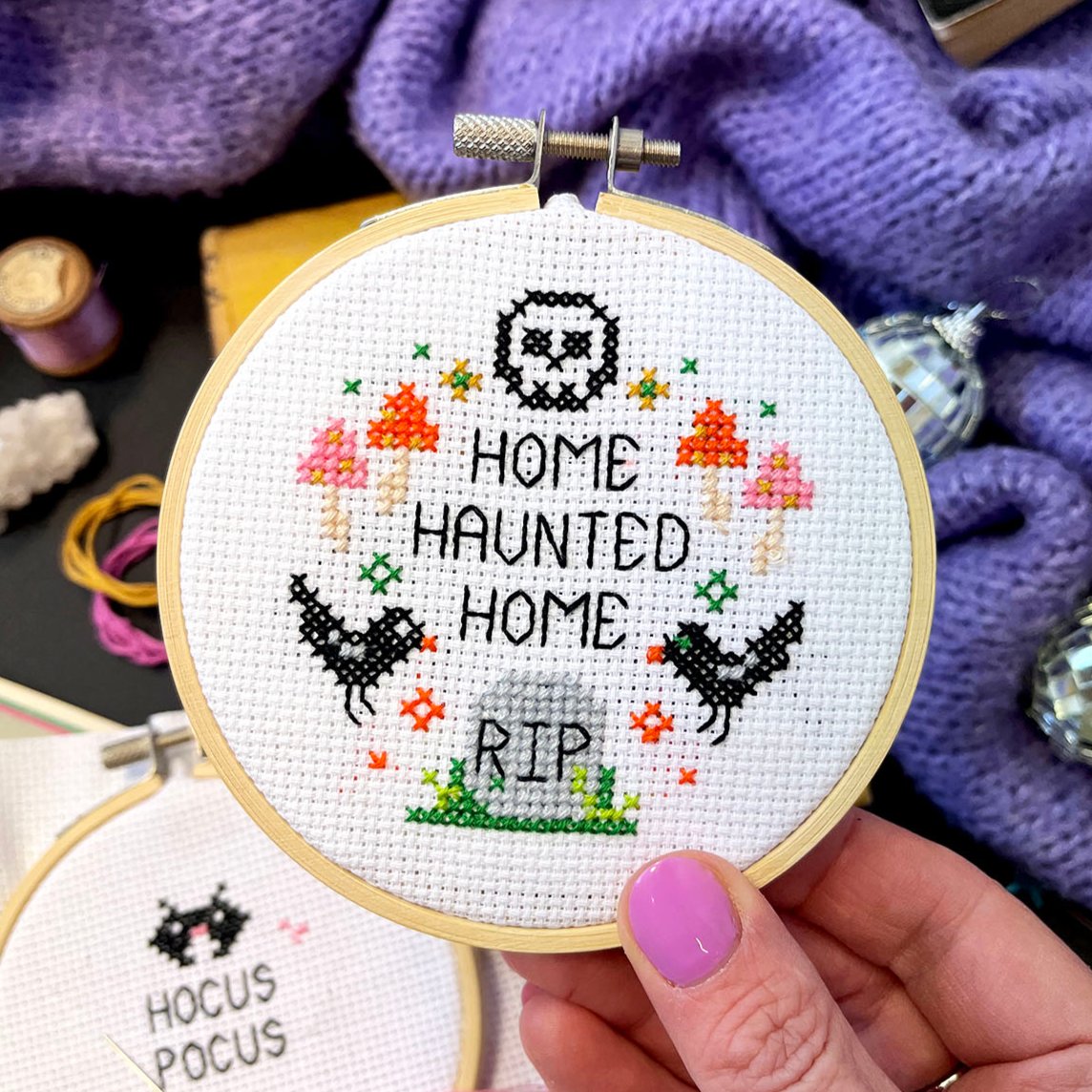 'Trick or Treat Yourself' Stitching Set (supplies only)