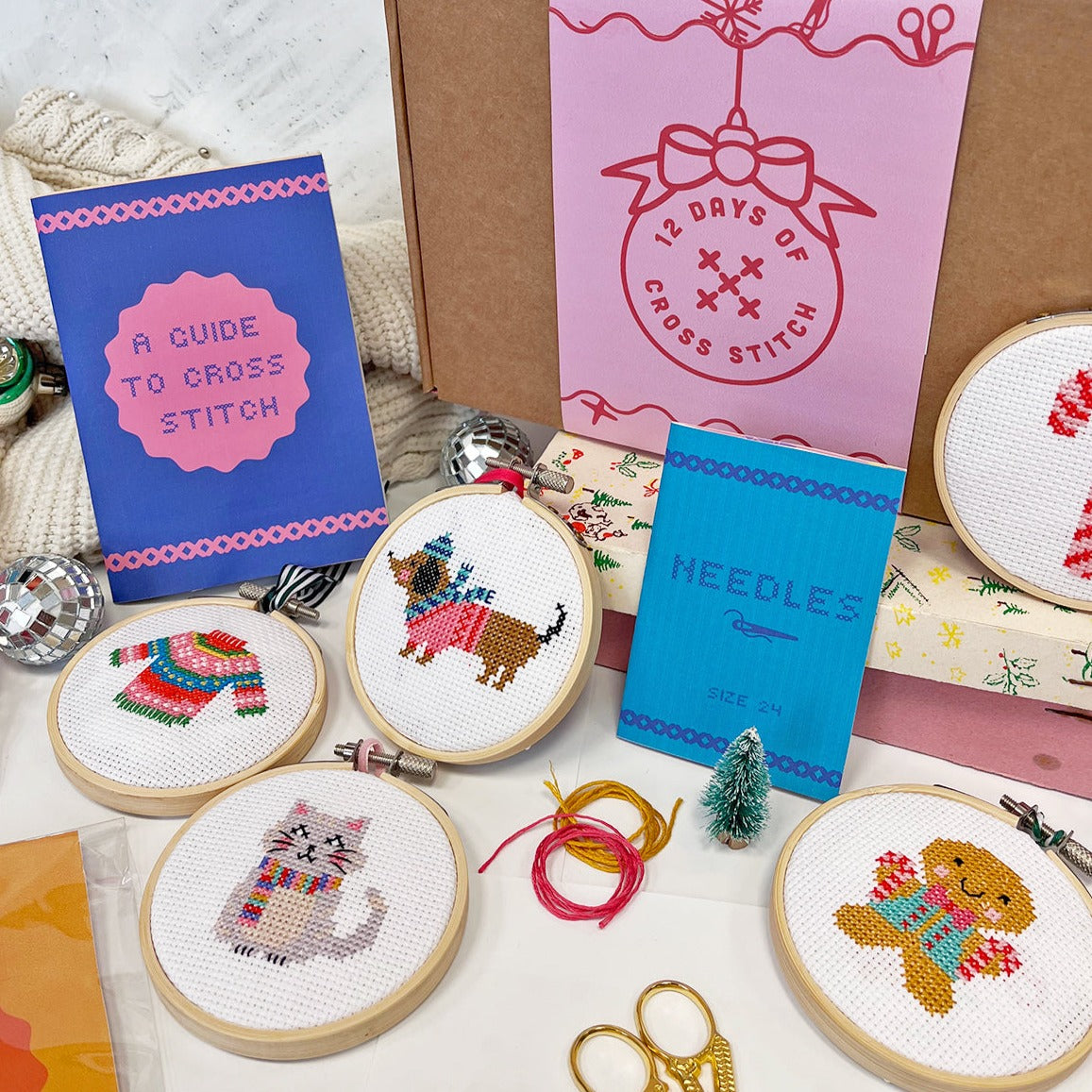 '12 Days of Cross Stitch' Advent Kit