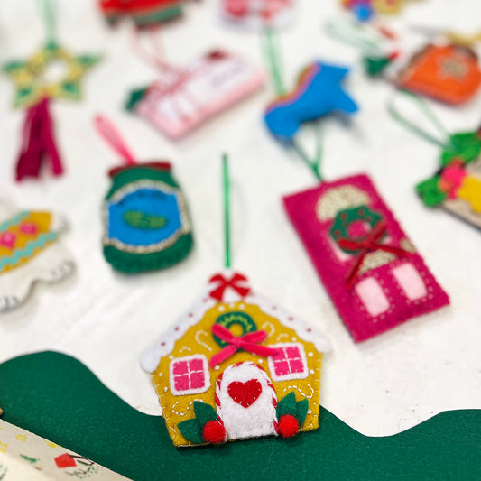 Advent Lucky Dip - 3 x Felt Decoration Kits