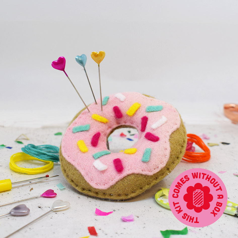 'Sweet Doughnut' Pin Cushion Sewing Kit