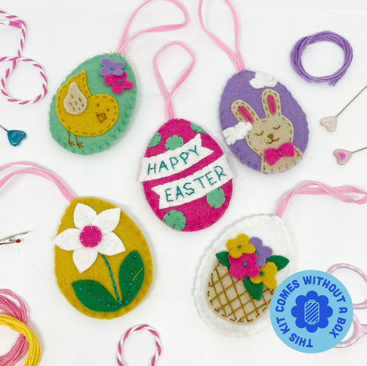 Easter Eggs Felt Decoration Kit