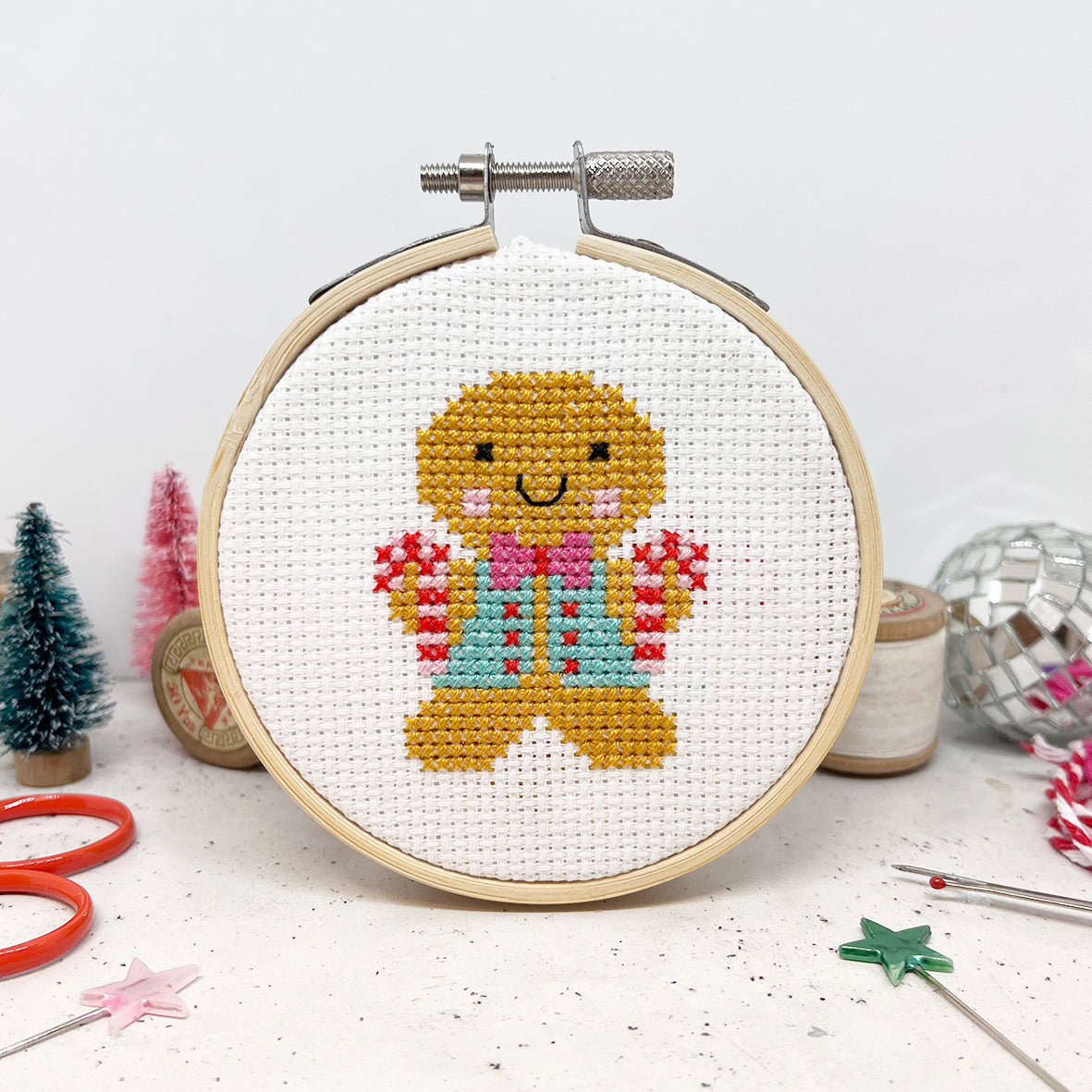 'Gingerbread' Cross Stitch Set - PDF Pattern