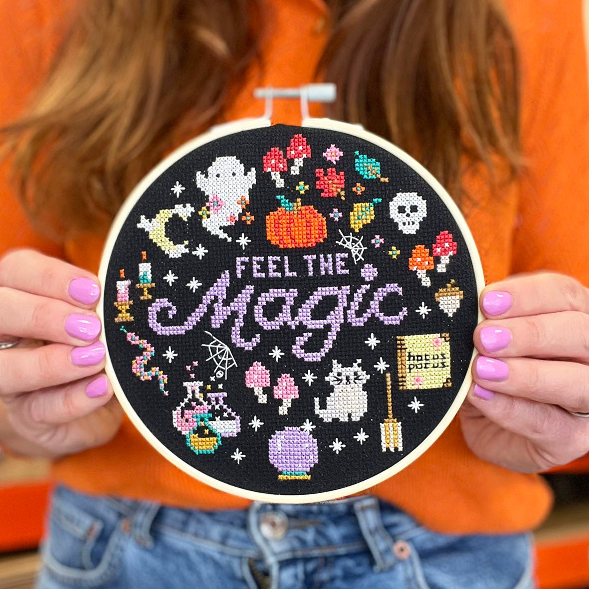 'Feel the Magic' Cross Stitch Kit