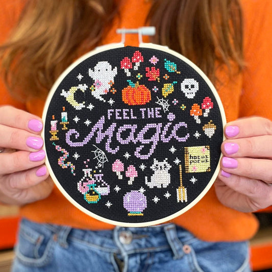 'Feel the Magic' Cross Stitch - PDF Pattern