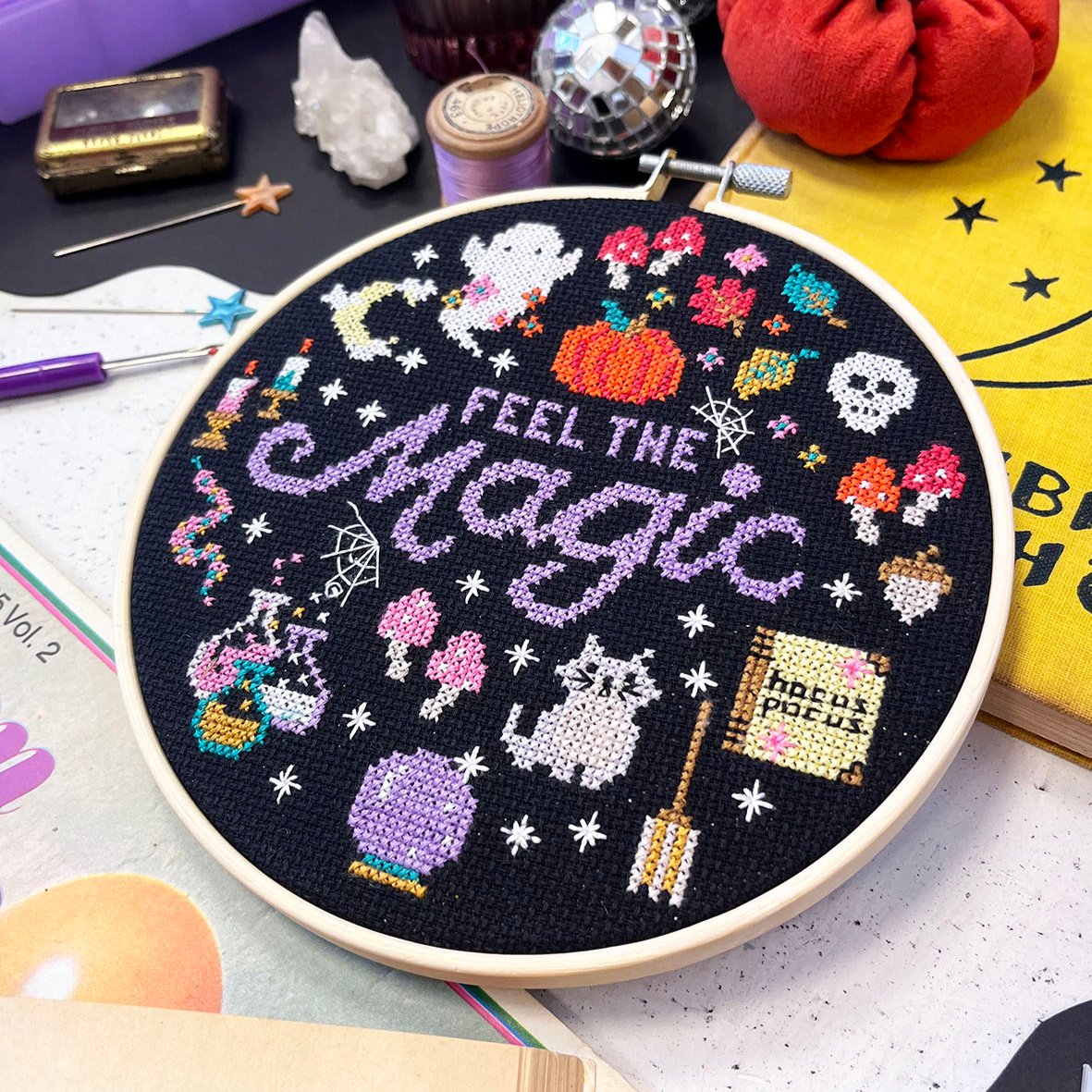 'Feel the Magic' Cross Stitch Kit