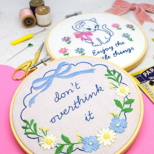 'Life Lessons' Embroidery Kit Set