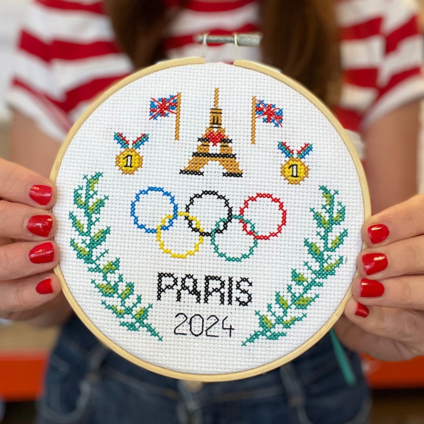 Summer of Sport Cross Stitch - PDF Pattern