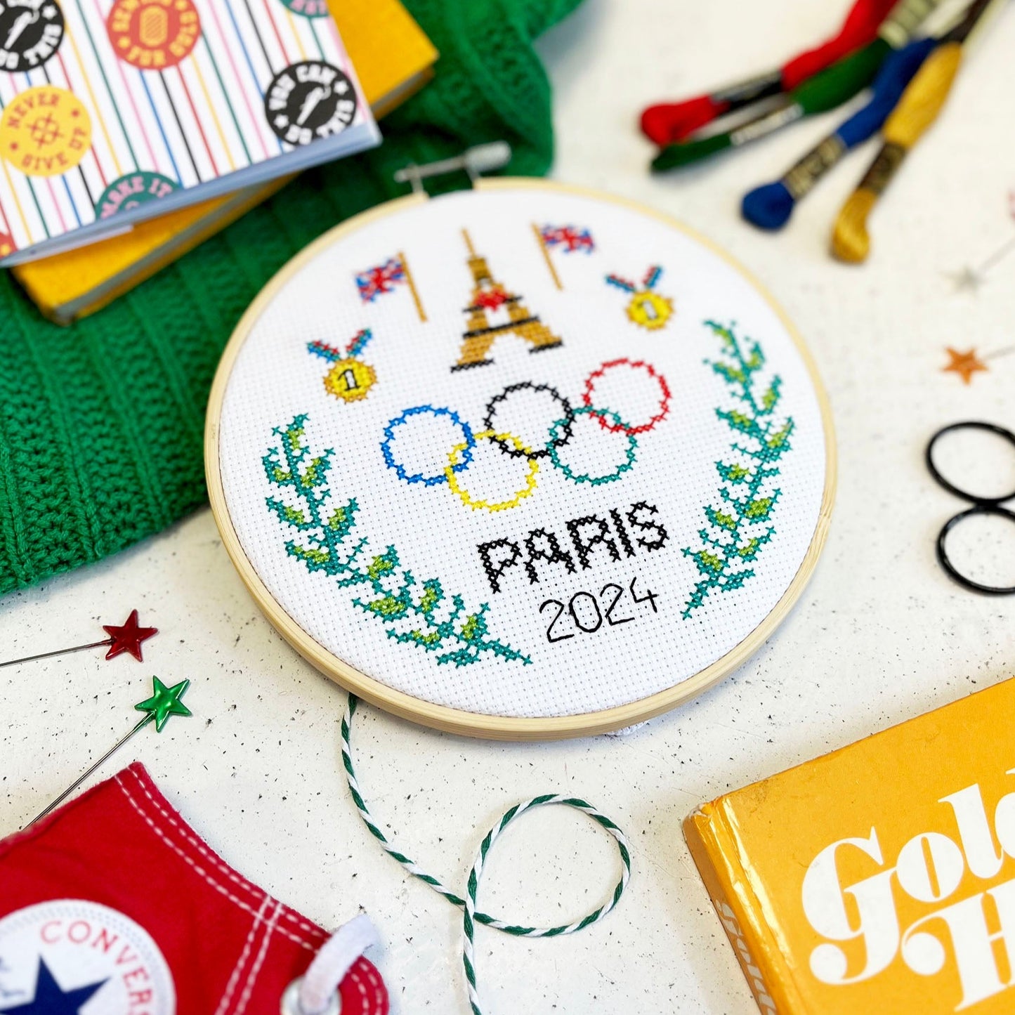 Summer of Sport Cross Stitch - PDF Pattern