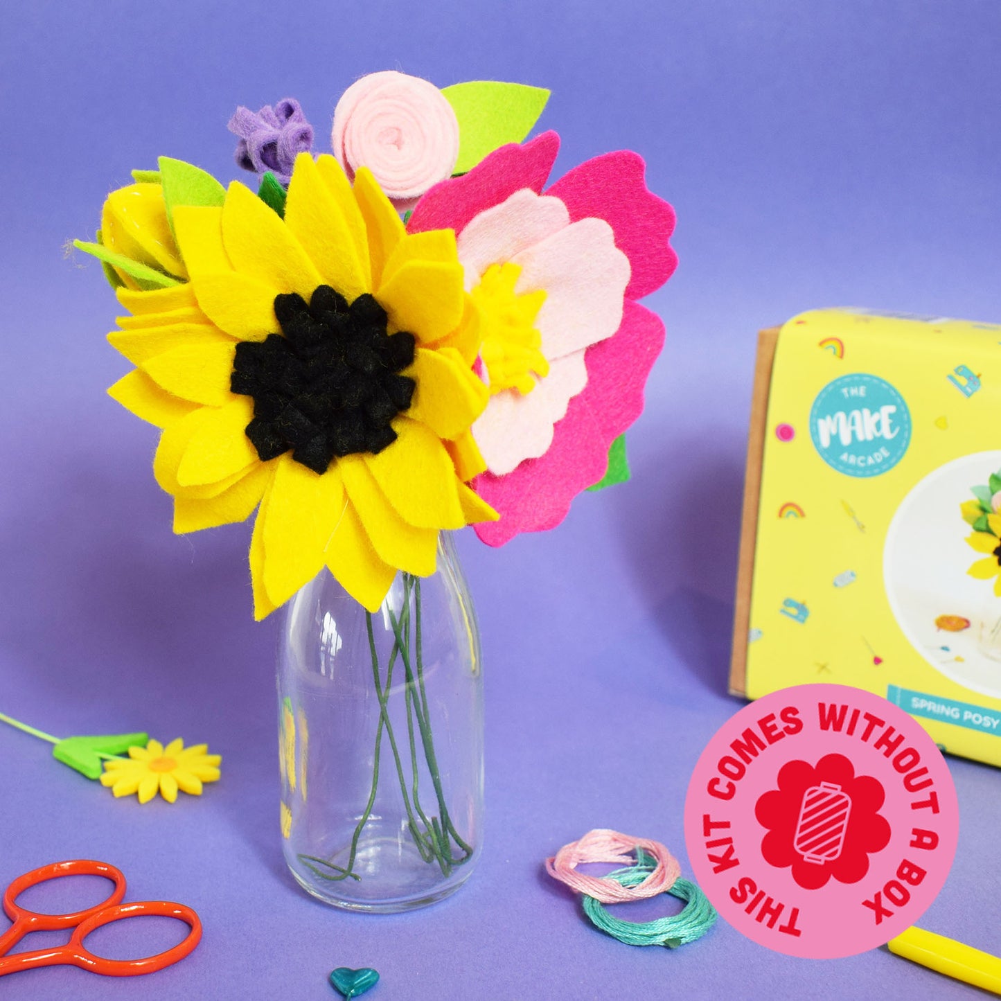 Spring Posy Felt Craft Kit