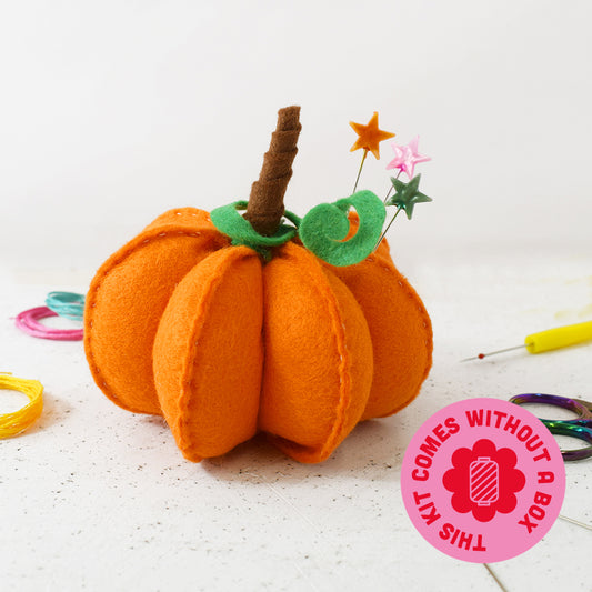 Pumpkin Pin Cushion Kit